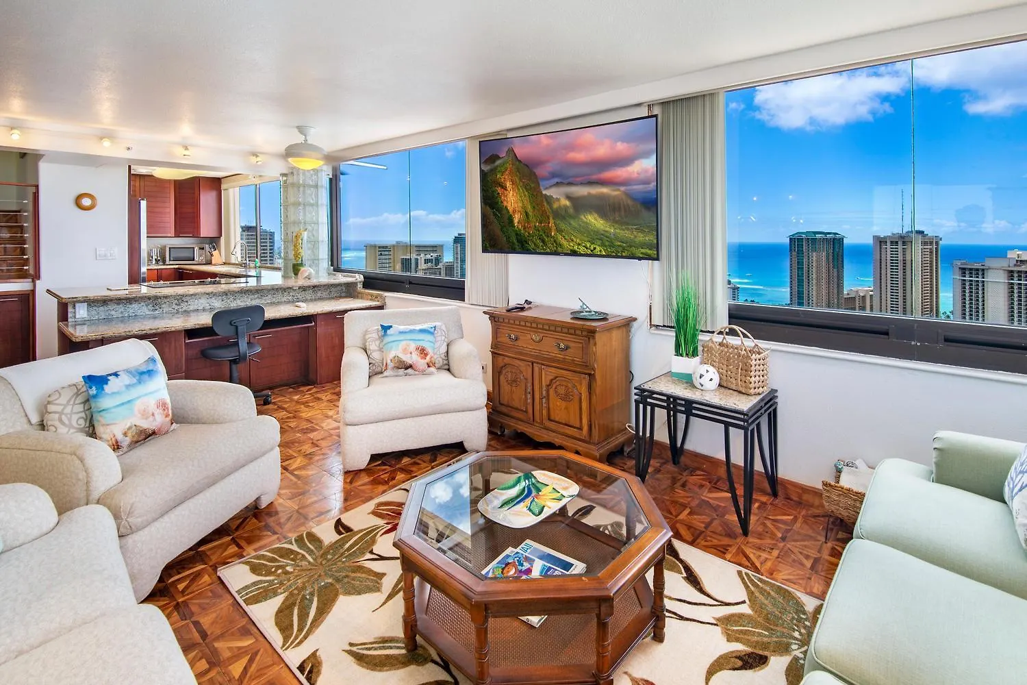 Hawaiian Monarch Penthouse 3Bedroom Honolulu 0*,  USA
