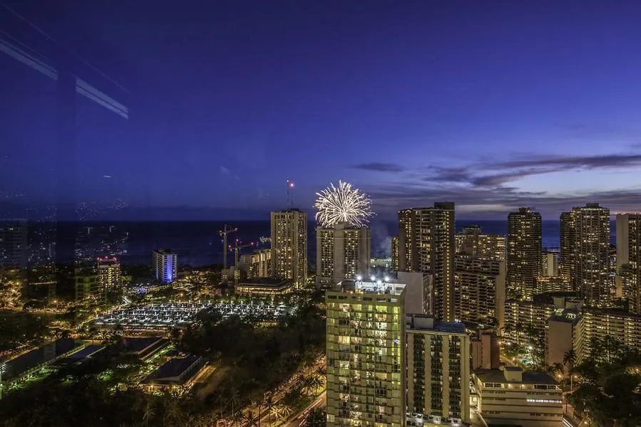 Hawaiian Monarch Penthouse 3Bedroom Honolulu 0*,