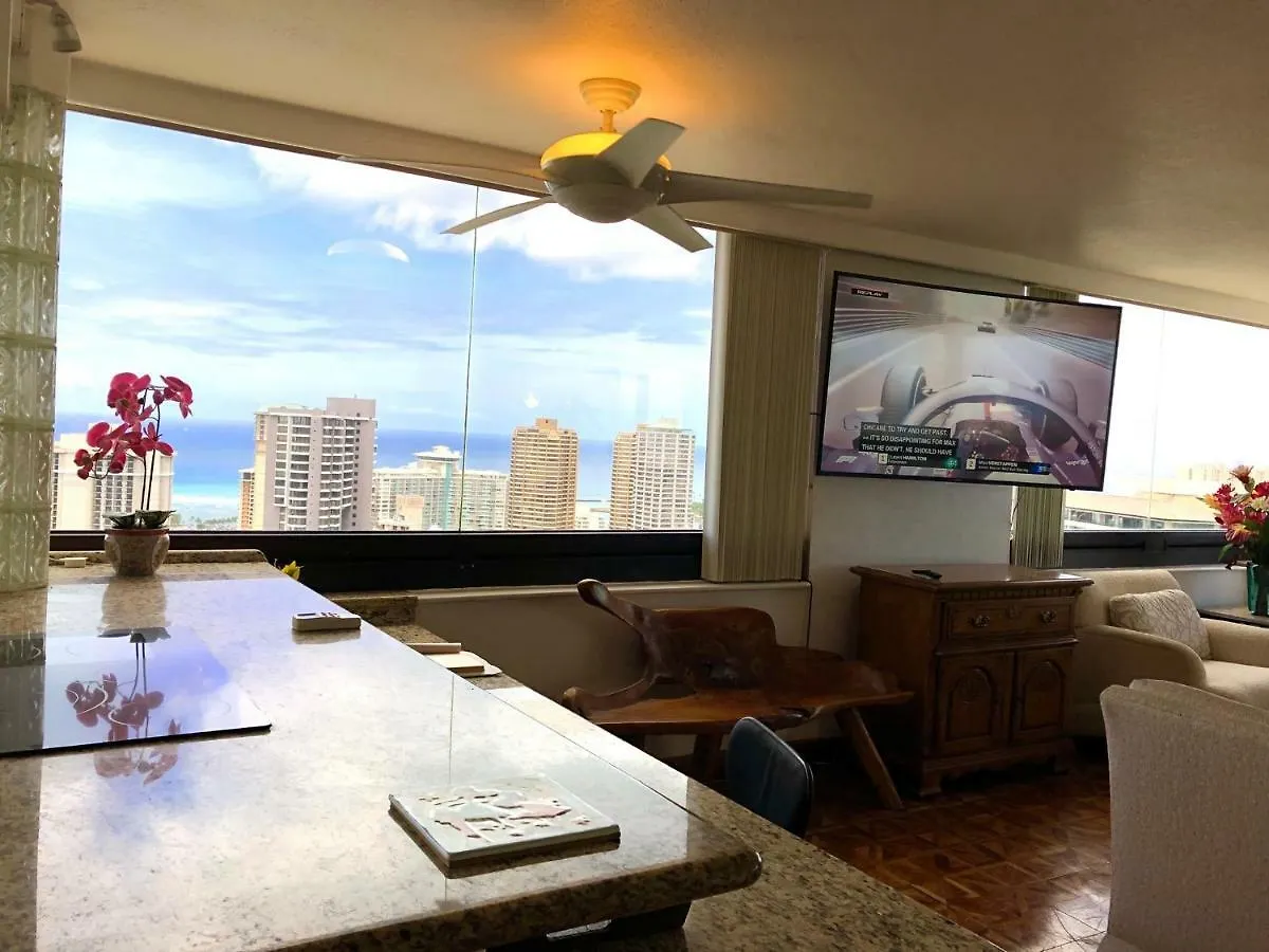 Hawaiian Monarch Penthouse 3Bedroom Honolulu 0*,  USA