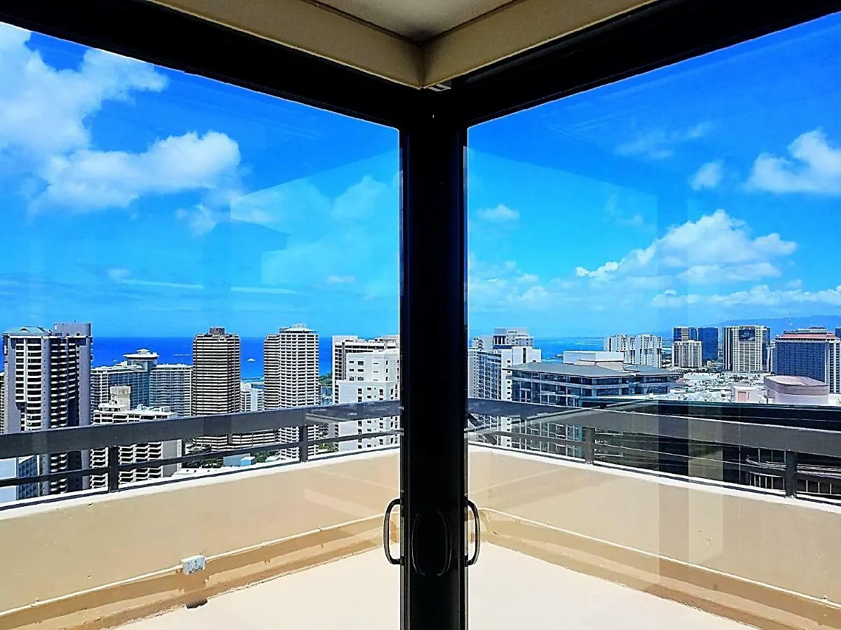 Hawaiian Monarch Penthouse 3Bedroom Honolulu Lejlighed